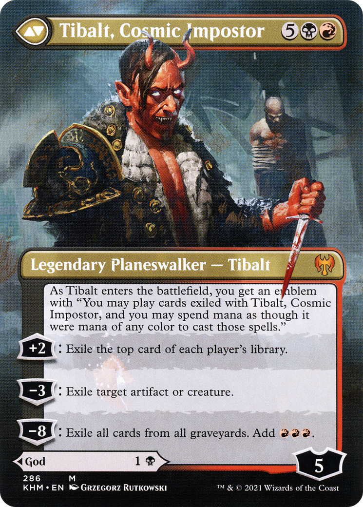 Valki, God of Lies (Borderless) (KHM-286) - Kaldheim