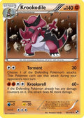 Krookodile 065/114  - Reverse Holofoil Black and White - Holo Rare