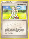 Lady Outing  - Reverse Holofoil Deoxys - Uncommon