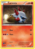 Larvesta (20)  - Reverse Holofoil Dark Explorers - Common