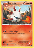 Larvesta (21)  - Reverse Holofoil Dark Explorers - Common