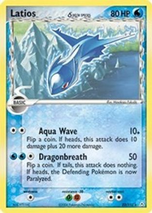 Latios (Delta Species) 022  - Reverse Holofoil Holon Phantoms - Rare