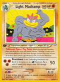 Light Machamp 025  - 1st Edition Neo Destiny - Rare
