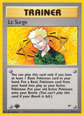 Lt. Surge (101) (101) 101  - 1st Edition Gym Heroes - Rare