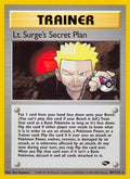 Lt. Surge's Secret Plan 107  - 1st Edition Gym Challenge - Rare