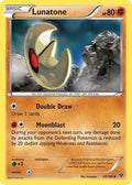 Lunatone  - Reverse Holofoil XY Base Set - Uncommon