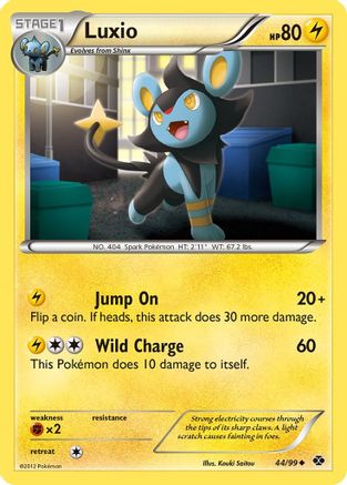 Luxio (44)  Next Destinies - Uncommon