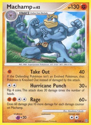 Machamp  Stormfront - Rare