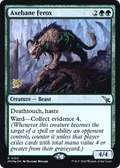 Axebane Ferox (PRE-153) - Murders at Karlov Manor Promos Foil