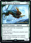 Toski, Bearer of Secrets (PRE-197S) - Kaldheim Promos Foil