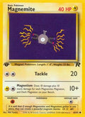 Magnemite 060  - 1st Edition Team Rocket - Common