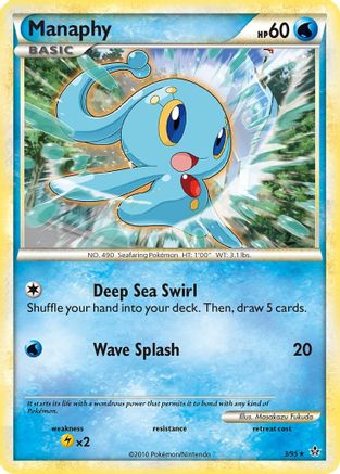 Manaphy  - Holofoil Unleashed - Holo Rare