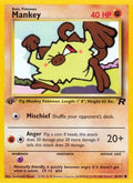 Mankey 061  - 1st Edition Team Rocket - Common