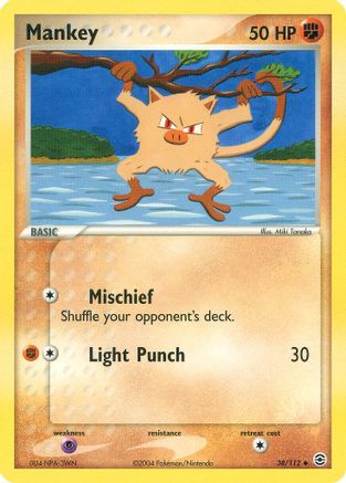 Mankey  FireRed & LeafGreen - Uncommon