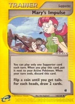 Mary's Impulse/165  - Reverse Holofoil Expedition - Uncommon