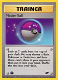 Master Ball 116  - 1st Edition Gym Challenge - Uncommon