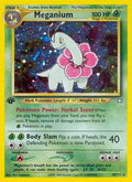 Meganium (10) (10) 010  - 1st Edition Holofoil Neo Genesis - Holo Rare