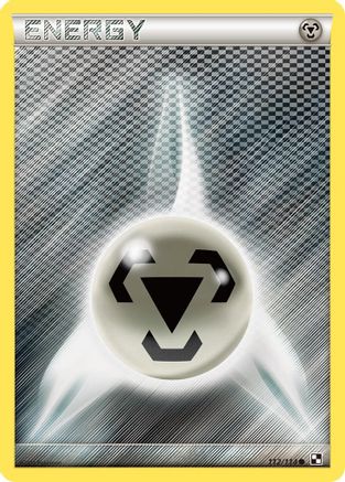 Metal Energy (Basic)  - Reverse Holofoil Black and White - Common