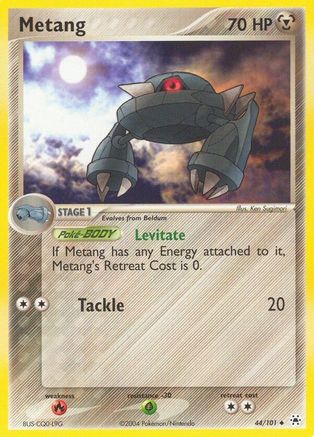 Metang - 44/101/101  - Reverse Holofoil Hidden Legends - Uncommon