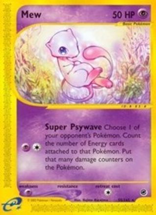 Mew (55)  Expedition - Rare