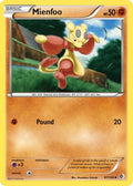 Mienfoo (87)  - Reverse Holofoil Boundaries Crossed - Uncommon