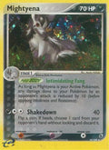 Mightyena - 10/109/109  - Holofoil Ruby and Sapphire - Holo Rare