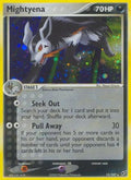 Mightyena  - Reverse Holofoil Deoxys - Holo Rare