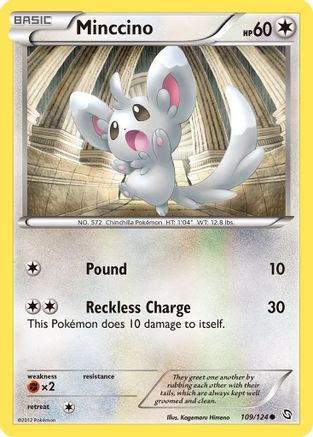 Minccino 109  Dragons Exalted - Common