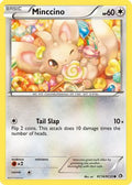 Minccino RC18  - Holofoil Legendary Treasures Radiant Collection - Common