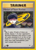 Minion of Team Rocket 113  - 1st Edition Gym Heroes - Uncommon
