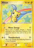 Minun 067/101  - Reverse Holofoil Hidden Legends - Common