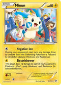 Minun 048  Legendary Treasures - Uncommon