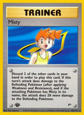 Misty (102) (102) 102  - 1st Edition Gym Heroes - Rare