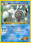 Misty's Poliwrath 031  - 1st Edition Gym Heroes - Rare