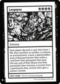 Largepox (CMB1-) - Mystery Booster Playtest Cards 2019