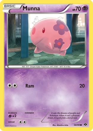 Munna  - Reverse Holofoil Next Destinies - Common