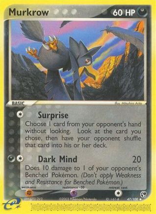 Murkrow 047/100  Sandstorm - Uncommon