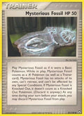 Mysterious Fossil  - Reverse Holofoil Power Keepers - Common