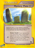 Mystery Plate Beta  Skyridge - Uncommon