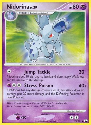 Nidorina  Rising Rivals - Common