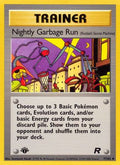 Nightly Garbage Run (Rocket's Secret Machine) 077  - 1st Edition Team Rocket - Uncommon