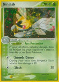 Ninjask  - Reverse Holofoil Deoxys - Holo Rare