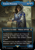 Senator Peacock (Borderless) (CLU-002) - Ravnica: Clue Edition