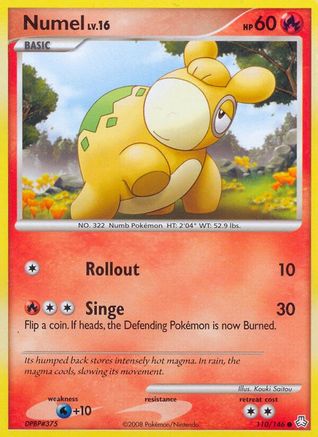 Numel 110  - Reverse Holofoil Legends Awakened - Common