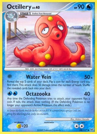 Octillery  Platinum - Uncommon