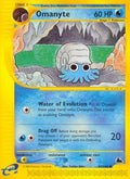 Omanyte  - Reverse Holofoil Skyridge - Uncommon