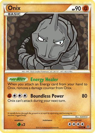 Onix (56) (56) 056/95  - Reverse Holofoil Unleashed - Common