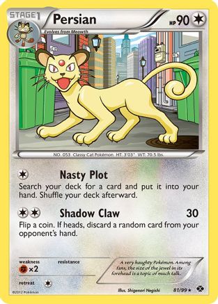 Persian  - Reverse Holofoil Next Destinies - Rare