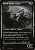 Parish-Blade Trainee (DBL-296) - Innistrad: Double Feature Foil