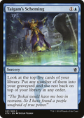 Taigam's Scheming (KTK-057) - Khans of Tarkir Foil